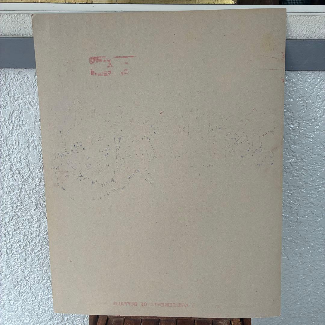 希少レアBIG！50's〜アメリカアンティーク ピエロ道化師サーカス遊園地