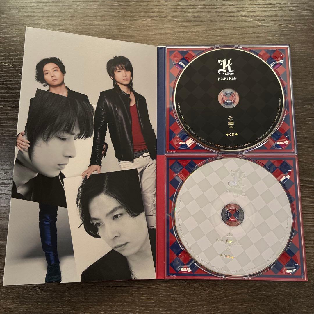 KinKi Kids K album DVD付き 初回限定盤 - メルカリ