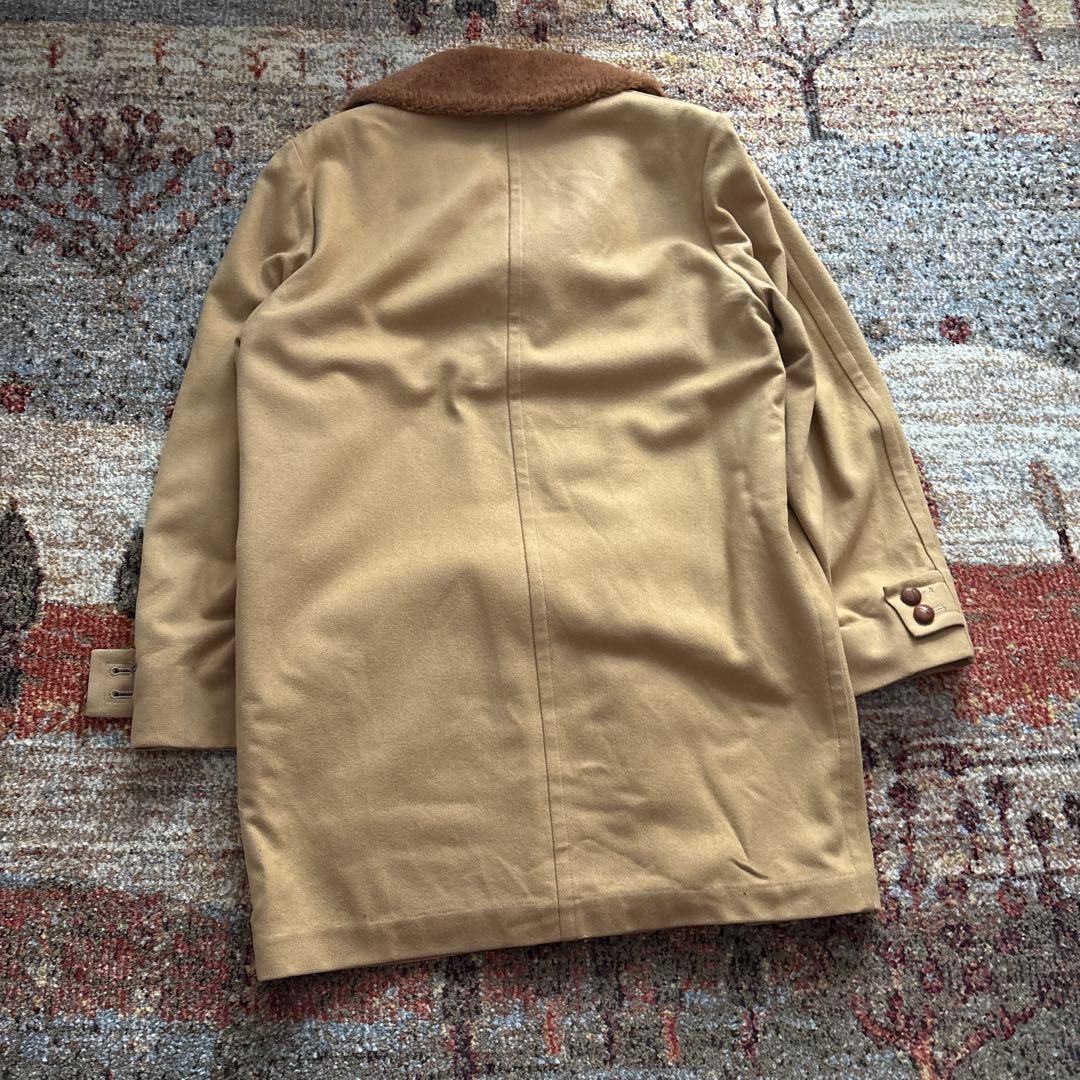 80s ペンドルトン ウール コート ファー 木目ボタン ビンテージ - メルカリ