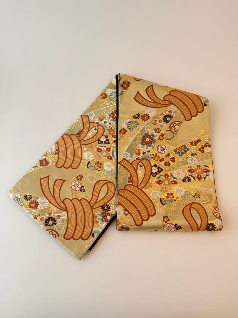 値引最終価格【志都香】袋帯 唐織 西陣織 振袖 訪問着 礼装 束熨斗文