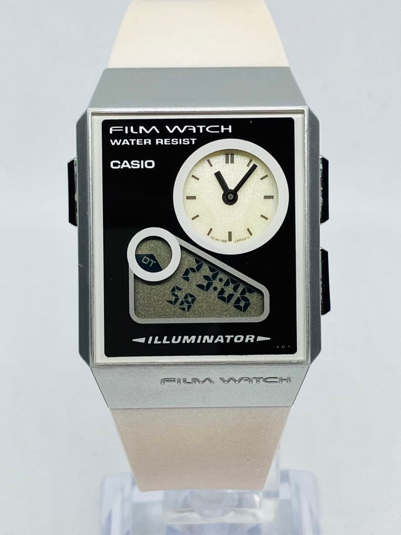 極希少】 レトロ カシオ ペラ CASIO FILM WATCH FS-03 - メルカリ