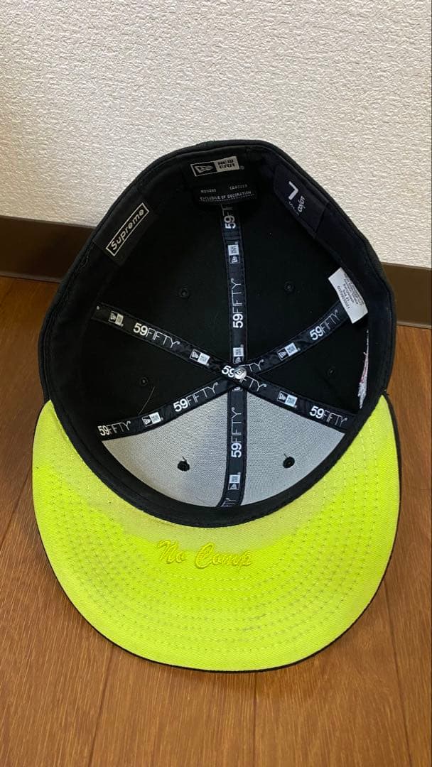 明日まで】Supreme 59FIFTY ブラックキャップ 7 5/ - メルカリ