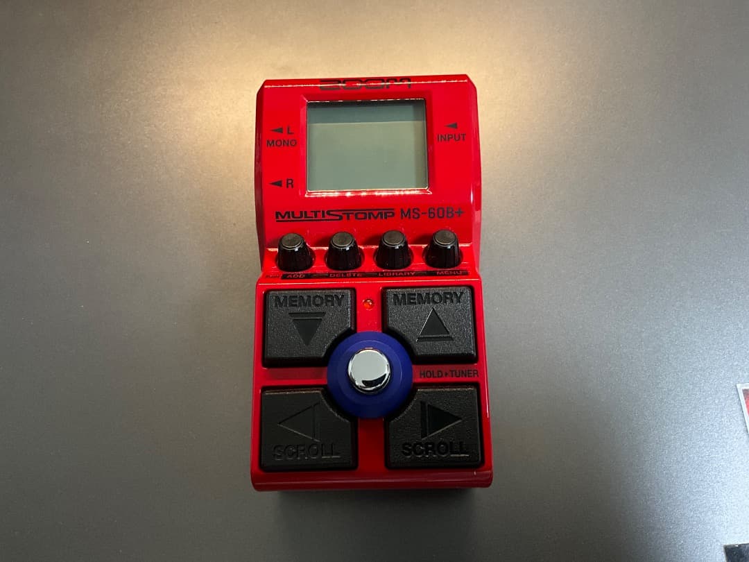 ギター ZOOM MULTISTOMP MS-60B+ MS-60B+ MultiStomp for Bassists | Buy Now | ZOOM