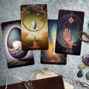 正規品証明書付【コズミックドリーマーオラクルカード】タイの幻の