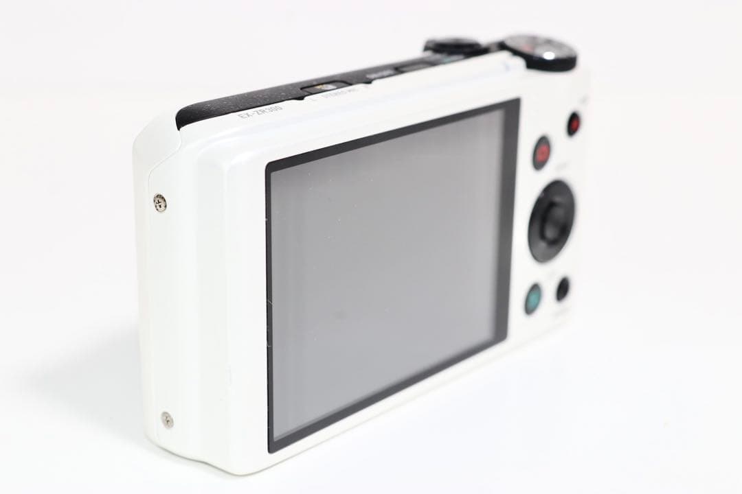 □ 極美品 □ カシオ CASIO EXILIM EX-ZR300 ホワイト - メルカリ