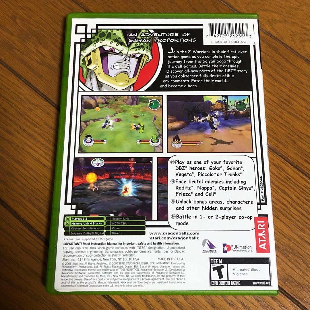 XBOX ドラゴンボール Z サーガ 北米版 Dragon Ball Sagas - メルカリ