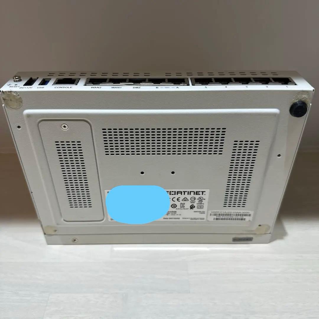 FortiGate 60F UTMライセンス 有効期限2026/07/07 - メルカリ