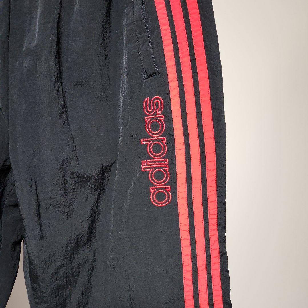 adidas アディダス 珍しいナイロンセットアップ キルティングライナー