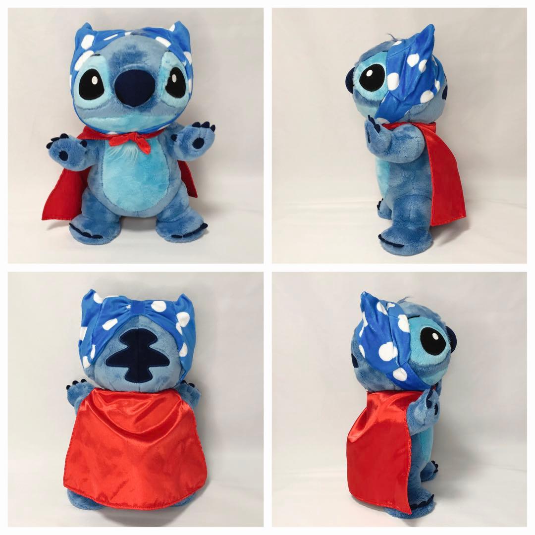 ディズニー スティッチ ぬいぐるみ ヒーロースタイル - メルカリ