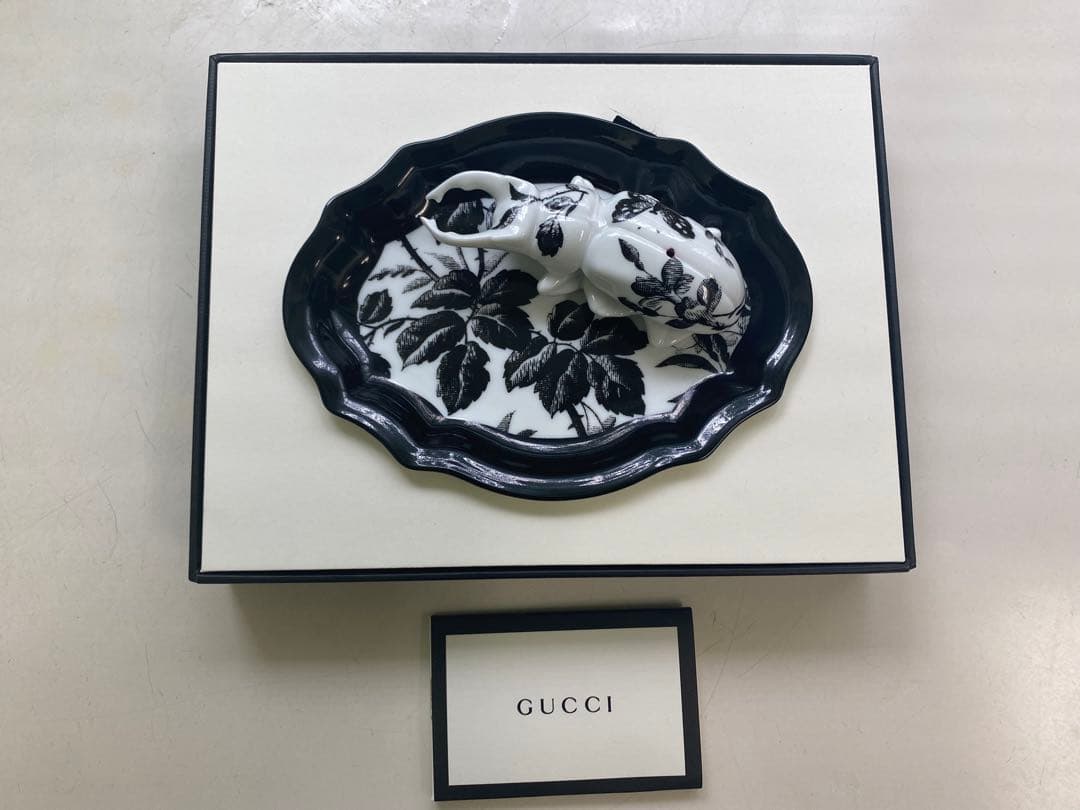 激レア GUCCI グッチ ビートルインセンスホルダー お香立て とお香