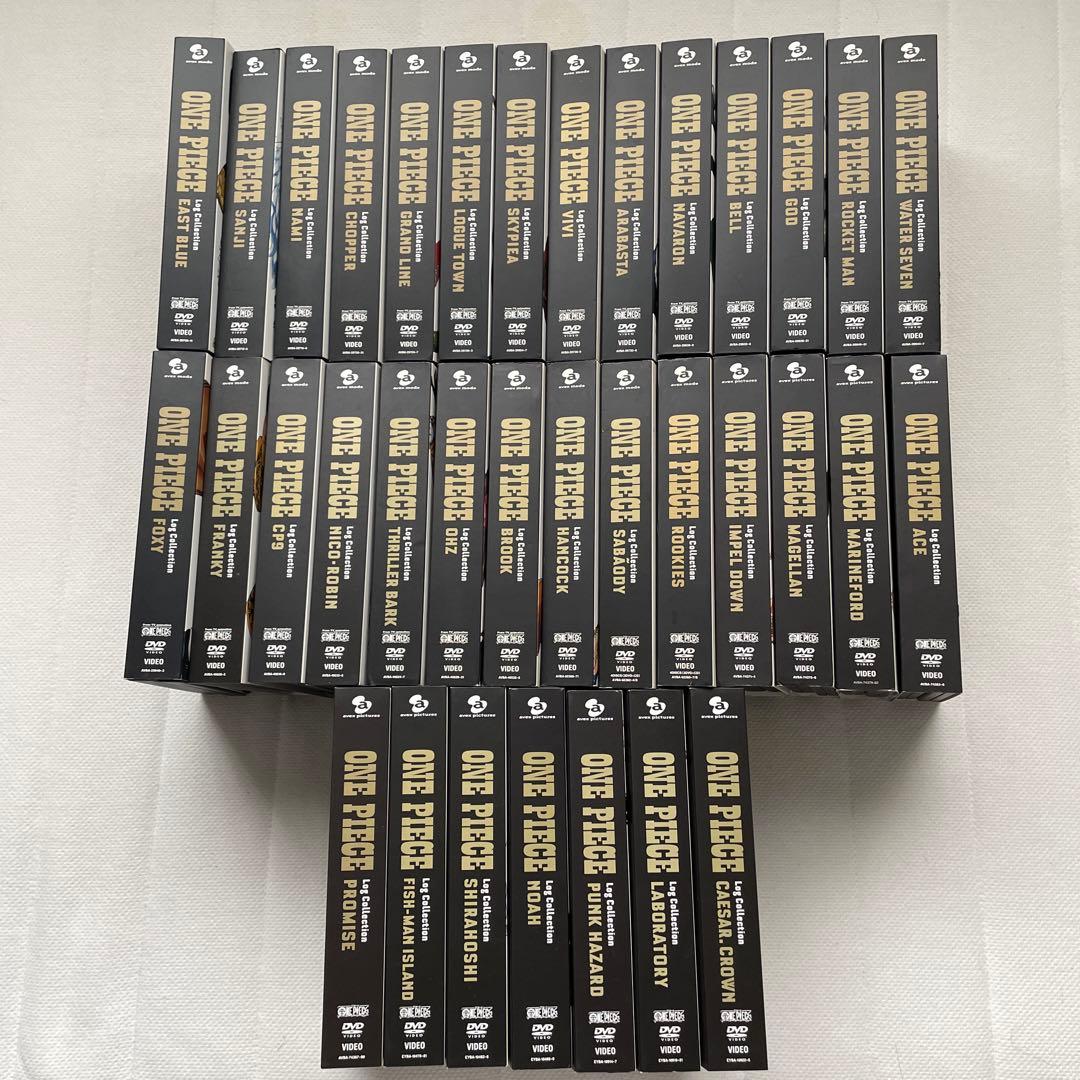 ☆ONE PIECE(ワンピース)DVD ログコレクション 1巻～35巻セット - メルカリ