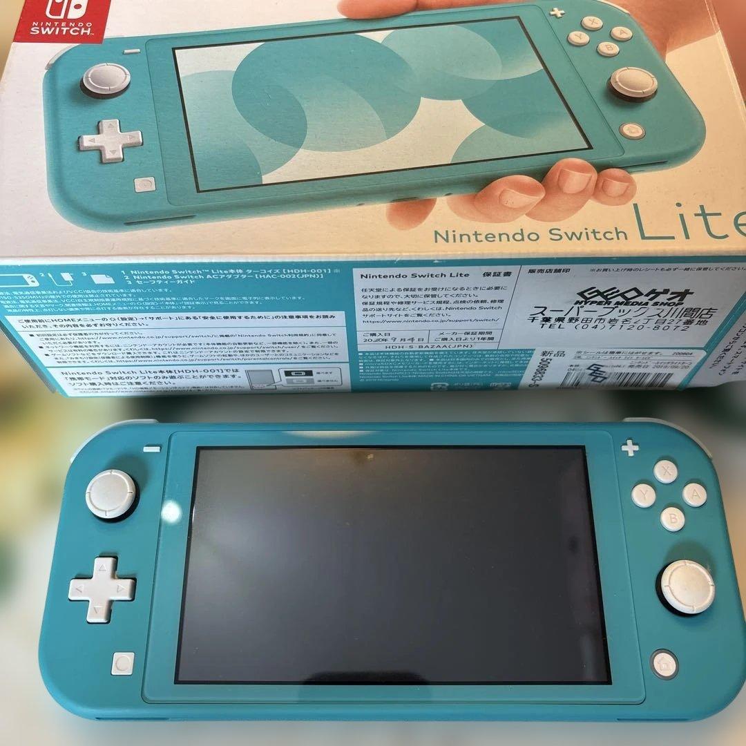 a*u様 Nintendo Switch Lite ターコイズ 本体 Nintendo Switch Lite ターコイズ [ゲーム機本体] 任天堂｜Nintendo