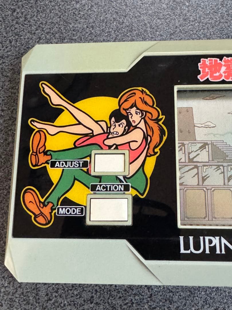 エポック社 ルパン三世 地獄の救出作戦 げーむウォッチ モンキーパンチ