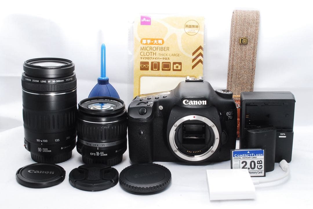 CFカードスマホ転送ケーブル付❤️Canon eos 7D❤️ハイアマチュア