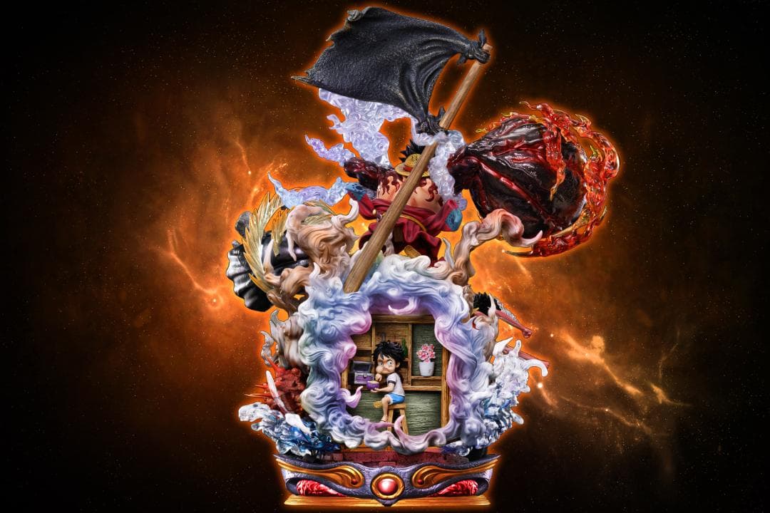 ワンピース モンキー・D・ルフィ ワーコレサイズ フィギュア ガレージ