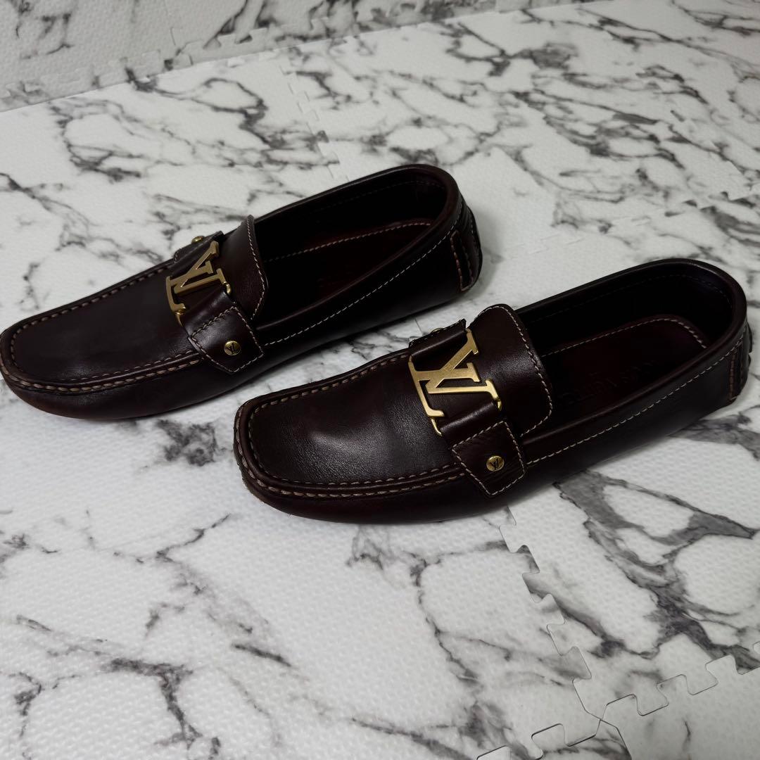 極美品◎ルイヴィトン モカシン モンテカルロ ドライビングシューズ