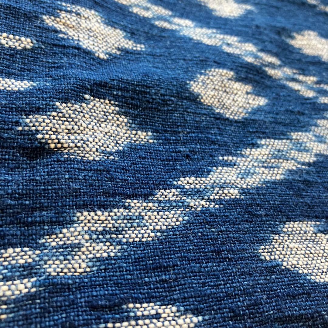 sorairo様専用☆うさとの服 藍染風・ヘンプ混 イカパンツ／巻き