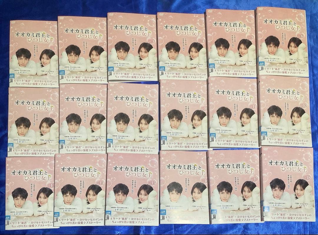 オオカミ君王(キング)とひつじ女王(クイーン) DVD全18巻セット ドラマ