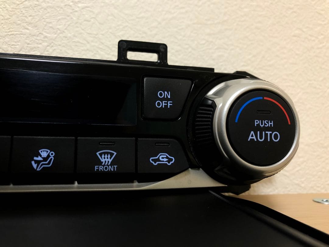 C27 日産 セレナ 前期 エアコンパネル エアコンスイッチ LED打ち替え