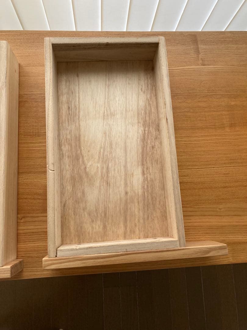 直接手渡し) 廃盤 無印良品 タモ材 デスク キャビネット チェア 3点