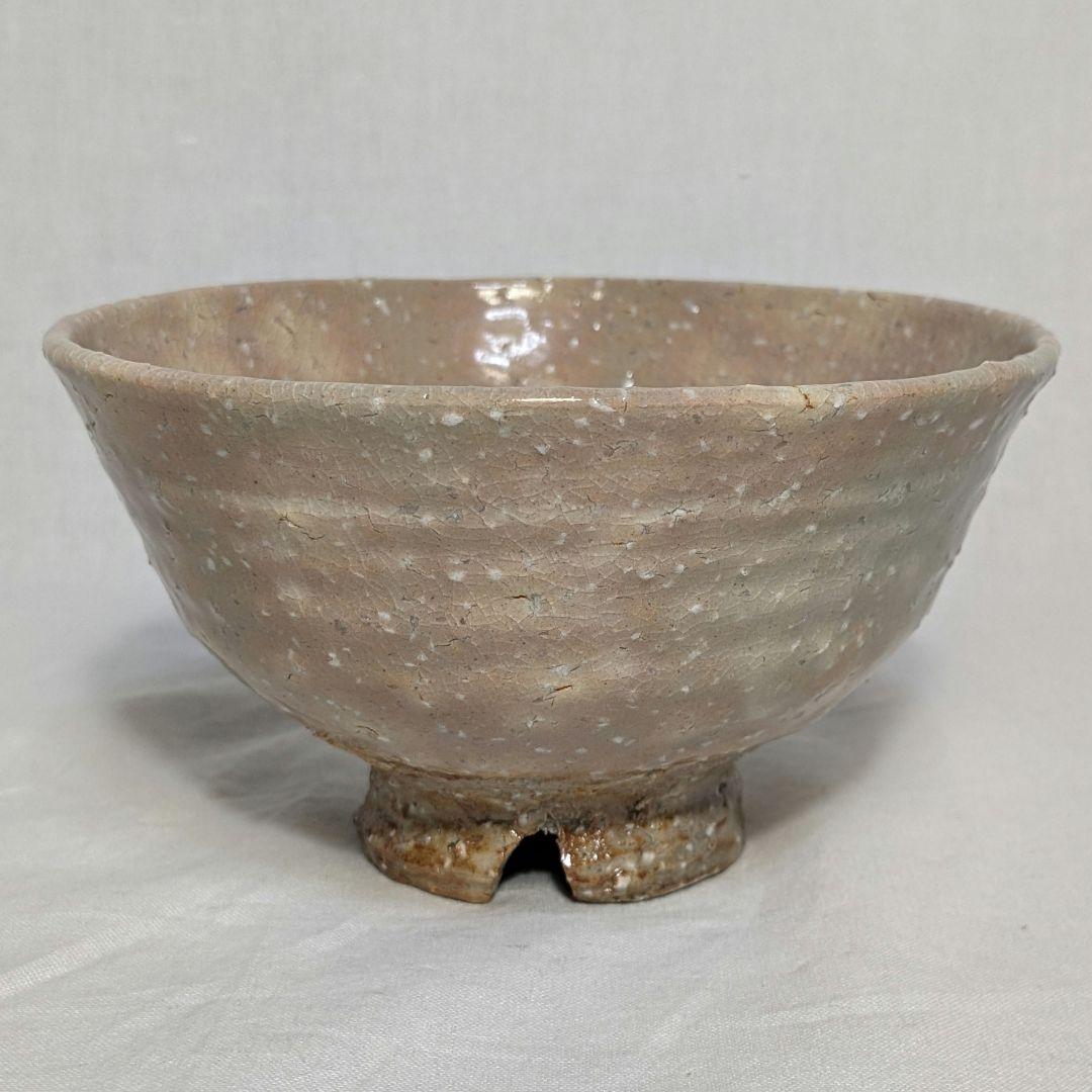 渡辺栄泉 萩焼 茶盌 共箱 茶道具 抹茶碗 抹茶茶碗 食器 工芸品 切高台