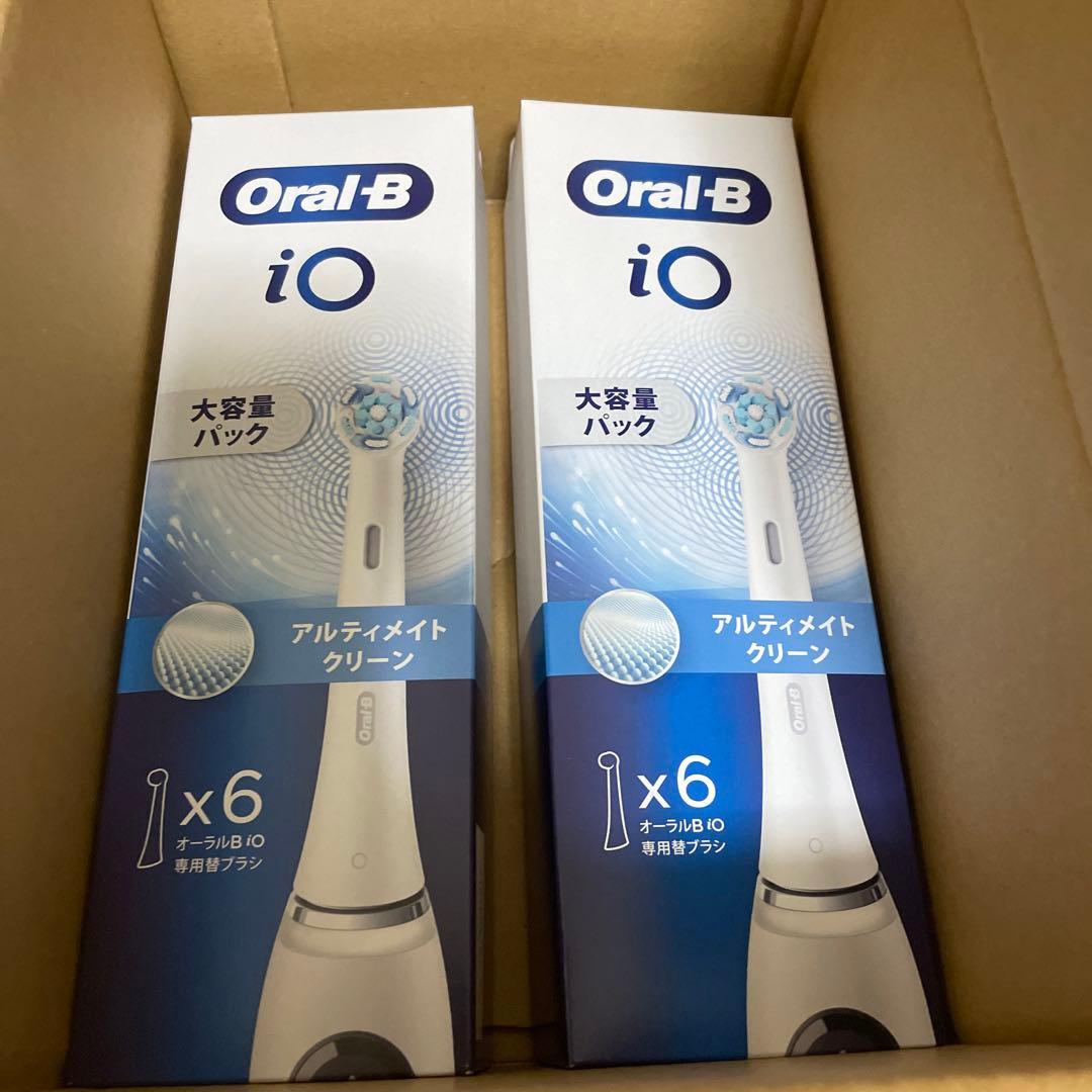 12本セット・ホワイト]BRAUN Oral-B iO アルティメイトクリーン