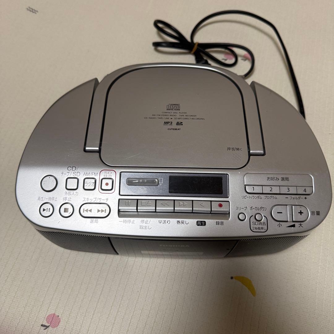 TOSHIBA TY-CDX7 CD・カセットデッキ - メルカリ