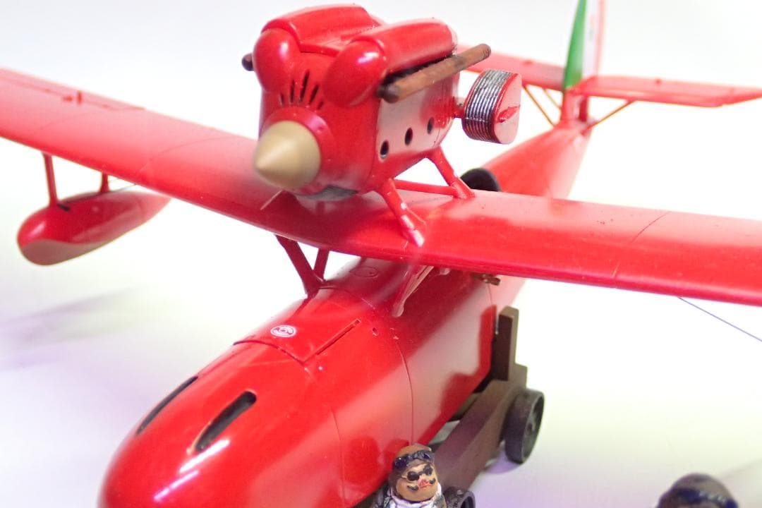 ファインモールド製1/48　サボイアS.21試作戦闘飛行艇　紅の豚 ファインモールド] 紅の豚 サボイアS.21 試作戦闘飛行艇 ポルコ立像付