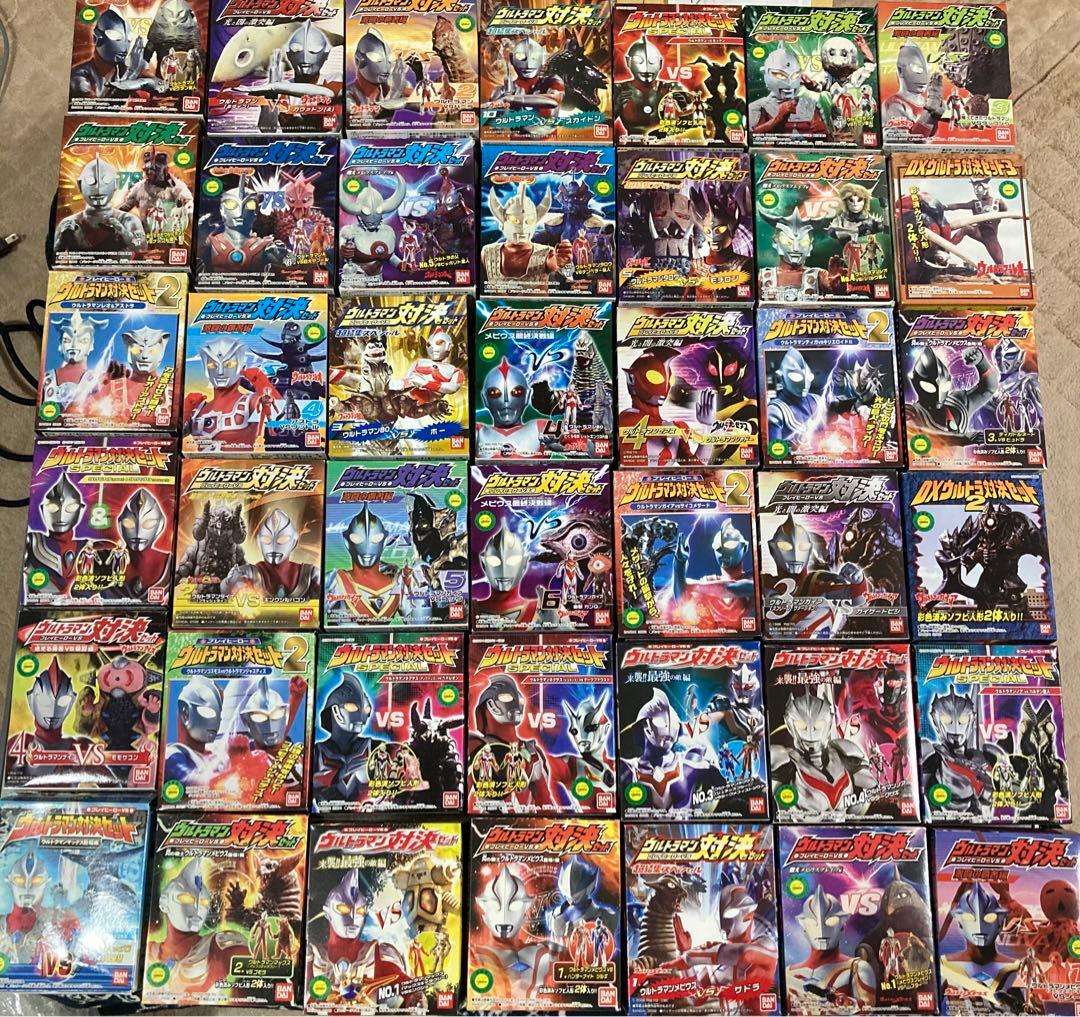 ウルトラマン ソフビヒーロー 対決セットまとめ売り - メルカリ