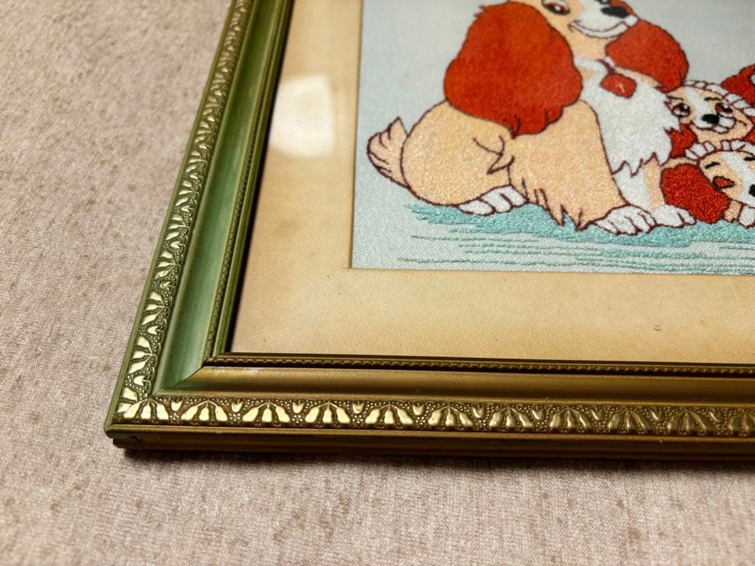 ディズニーコレクション 松鳩文化刺繍 ディズニー わんわん物語 - メルカリ