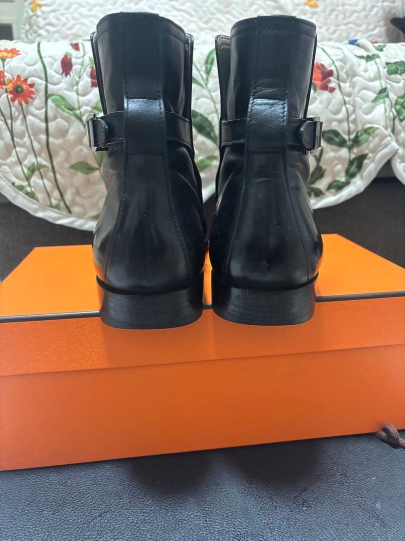 エルメス HERMES ジョッパーブーツ ブラック | 激安通販のイーサプライ