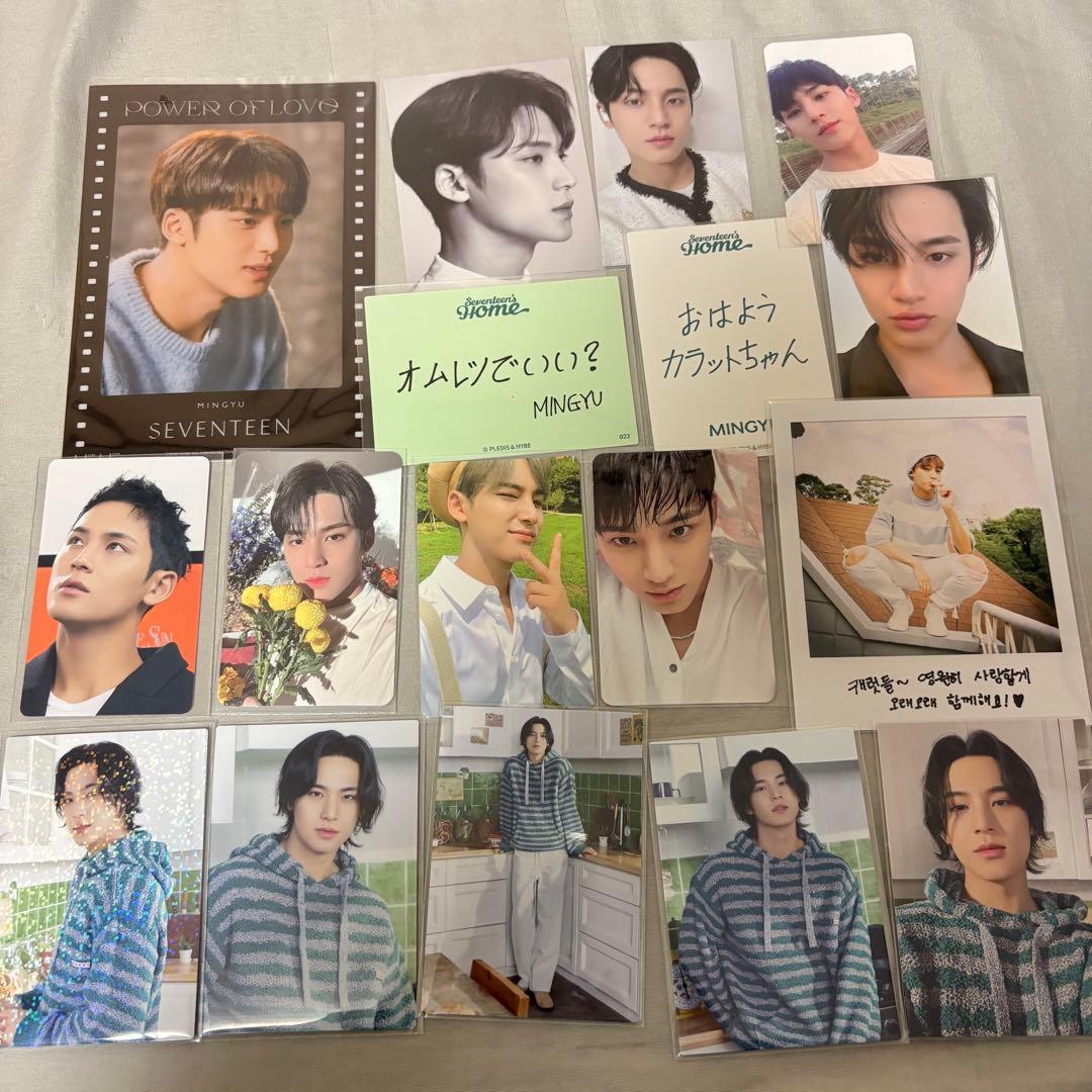 SEVENTEEN ミンギュMINGYU トレカ まとめ売り 70点 - メルカリ