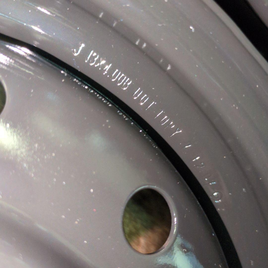 スズキ　純正ホイール　13×4.00B　MRワゴン他　MOCOや日産車にも