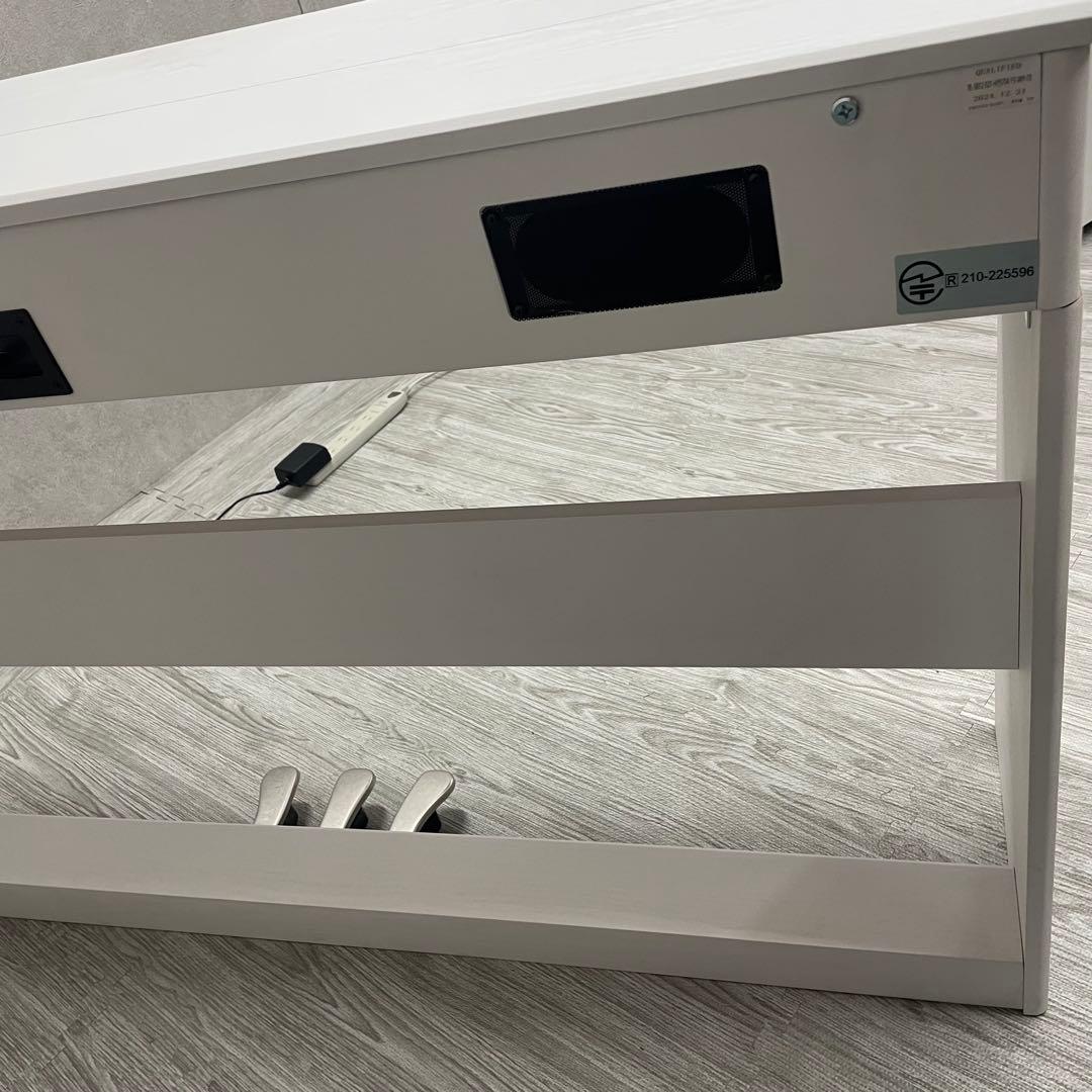 IKTMIアップライト型 88鍵盤電子ピアノ ホワイト 直接引取歓迎 S1300