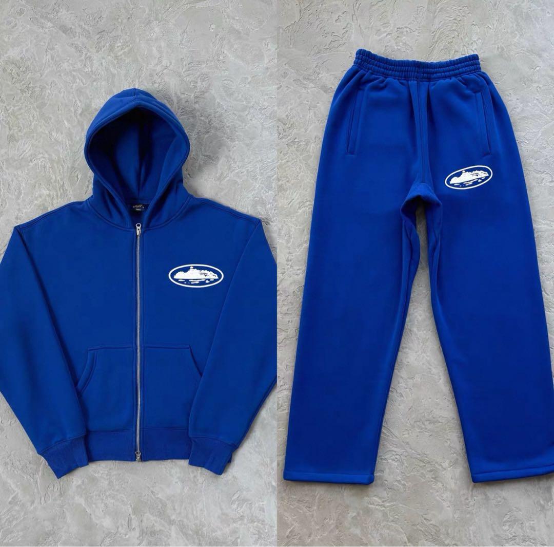 Corteiz セットアップ ブルー - メルカリ