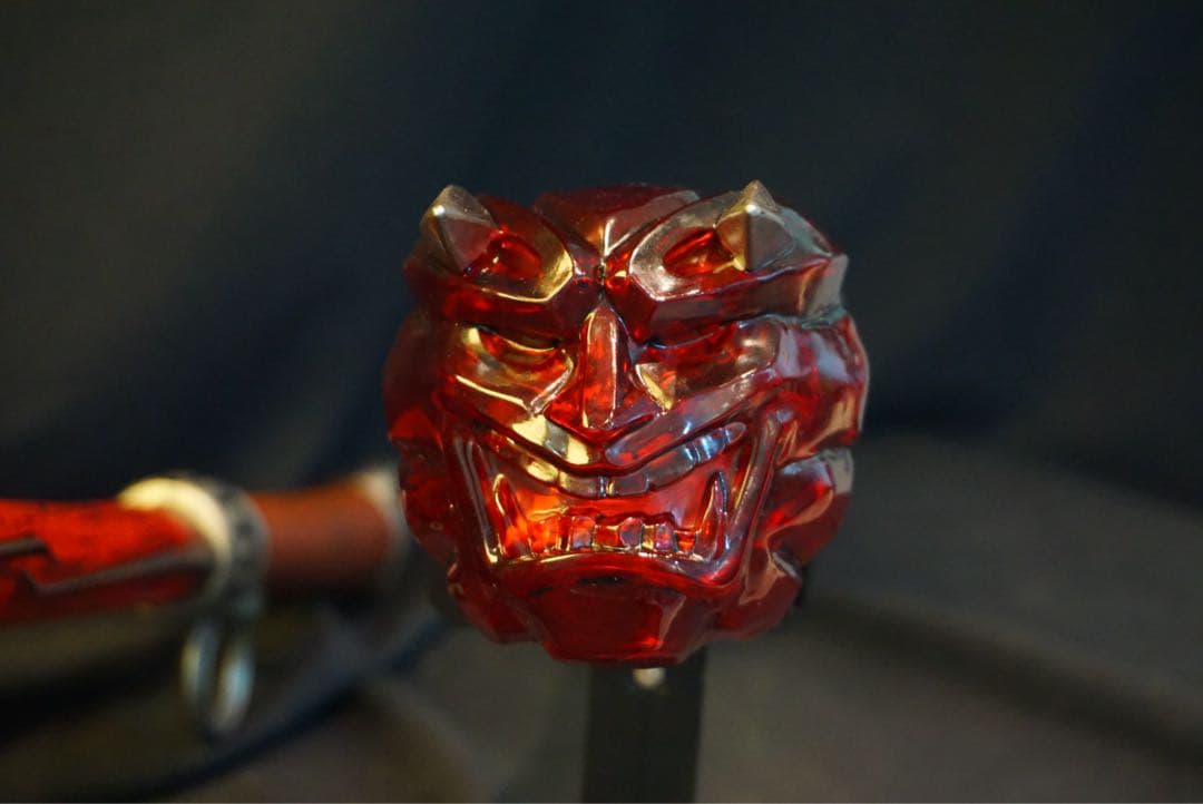 仮面ライダー響鬼 音撃棒 烈火 1：1 プロップスケール - メルカリ