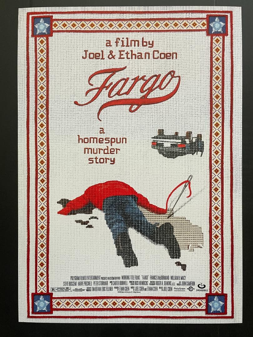 US版ポスター『ファーゴ』（Fargo）☆コーエン兄弟 - メルカリ