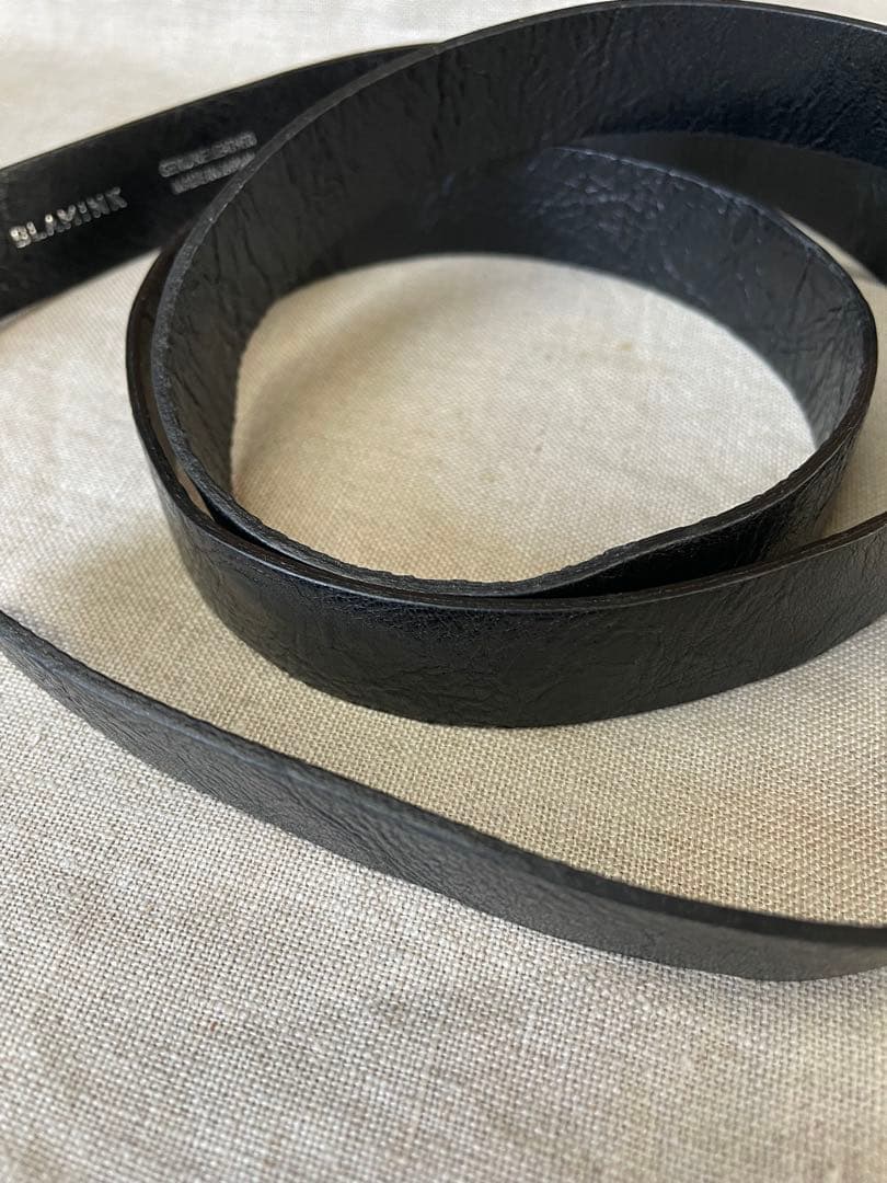 ブラミンク BLAMINK ナローベルト ブラックの通販はau PAY マーケット