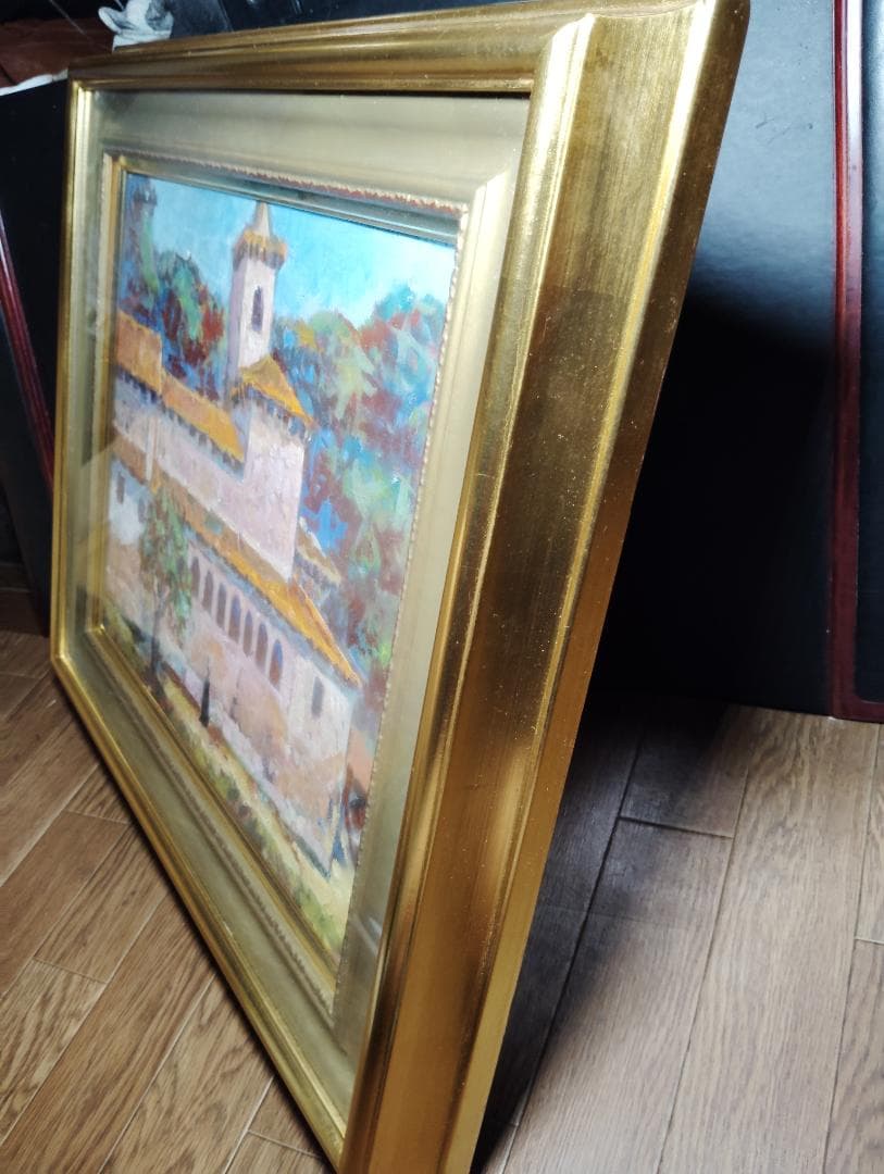 本日大特価‼️美品絵画油絵 人気画家青山誠一風景画北スペイン