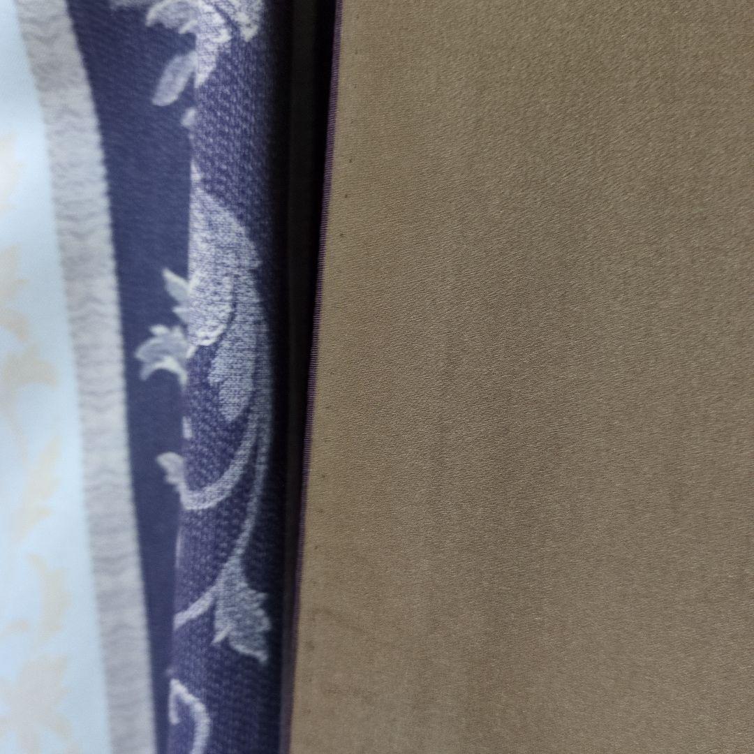 花井幸子丹後縮緬 可愛い雀刺繍パールトーン加工あり 帯締も作家物 2