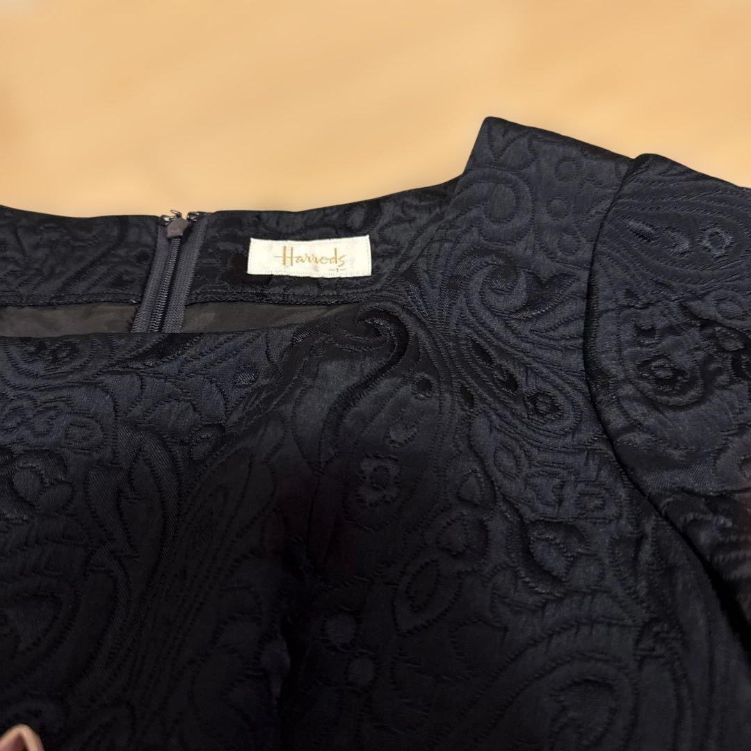 Harrodsネイビー ワンピース 1サイズ（7号） - ワンピースアウトレット