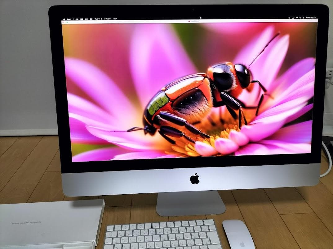 Macデスクトップ iMac 27inchi 5K 2017 SSD+HDD 2.12TB