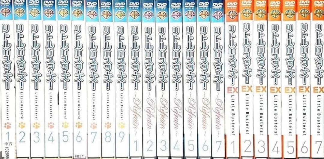 リトルバスターズ! DVD23巻全巻完結セット - メルカリ