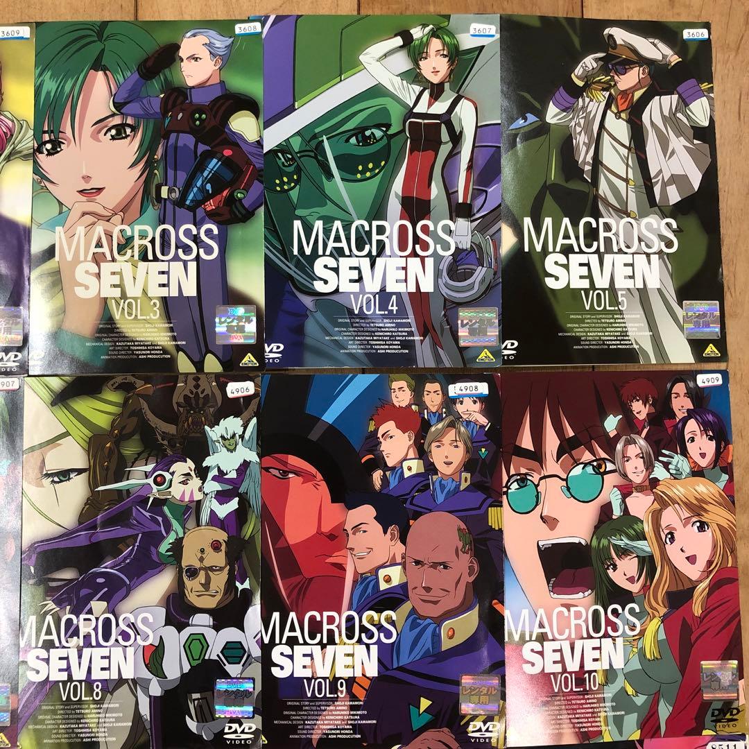 マクロス7 1期＋2期 全15巻セット 完結 DVD アニメ 匿名配送 - メルカリ