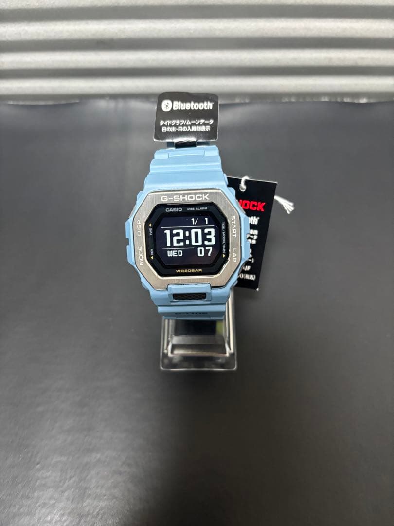 ほぼ未使用　G-SHOCK　G-LIDE　GBX-100　スカイブルー GBX-100-2AJF | CASIO