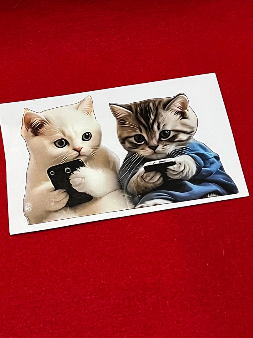 リアル猫❣️(=^x^=)ステッカー［20］ - メルカリ