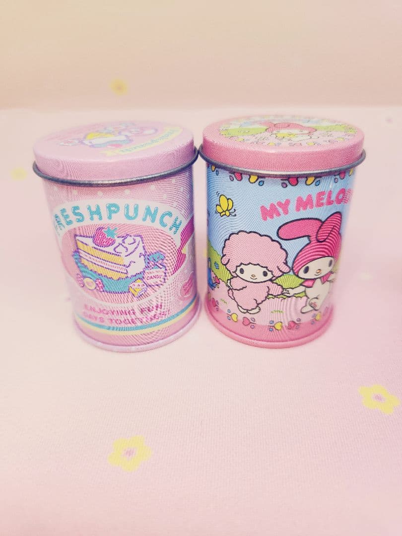 ミニ缶入りシール マイメロ Sanrio キキララ マロンクリーム マイ
