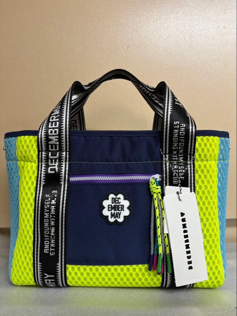 新品未使用 ディセンバーメイ メッシュトートバッグ - メルカリ