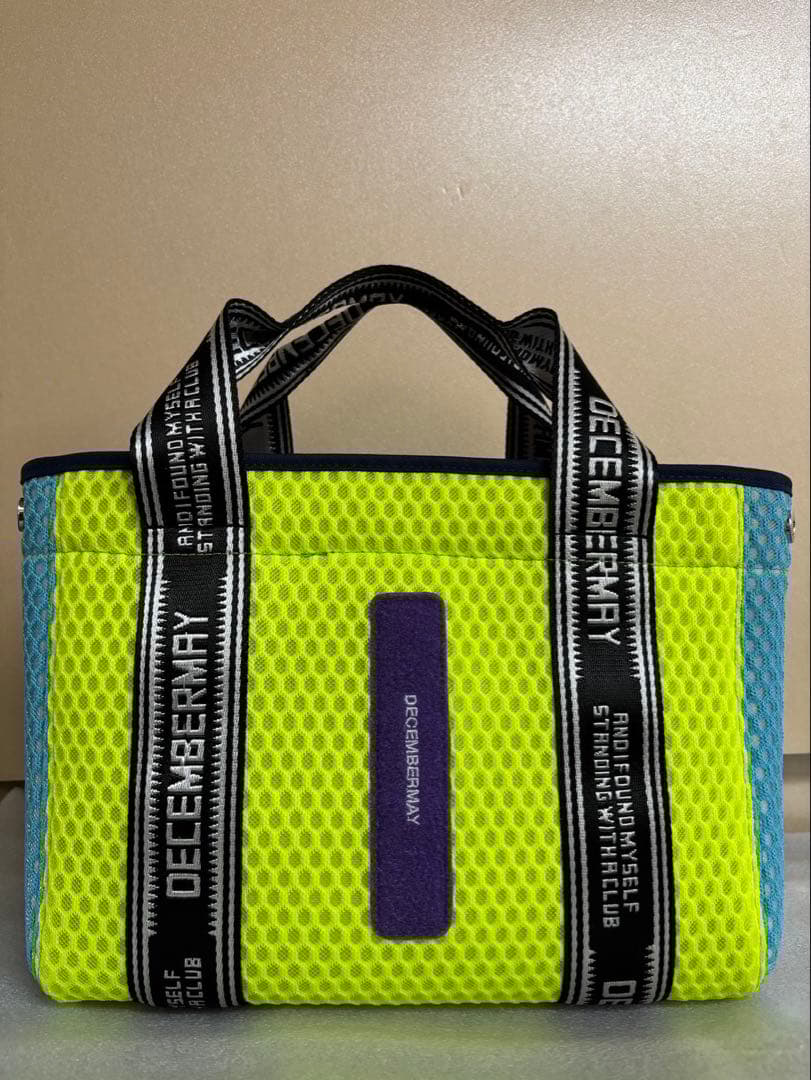 新品未使用 ディセンバーメイ メッシュトートバッグ - メルカリ