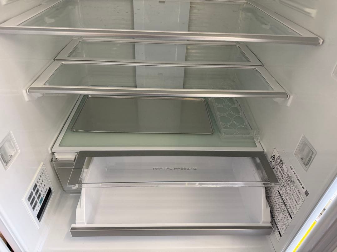 宮城発）Panasonic NR-F506HPX-W形 6ドア冷凍・冷蔵庫 - メルカリ